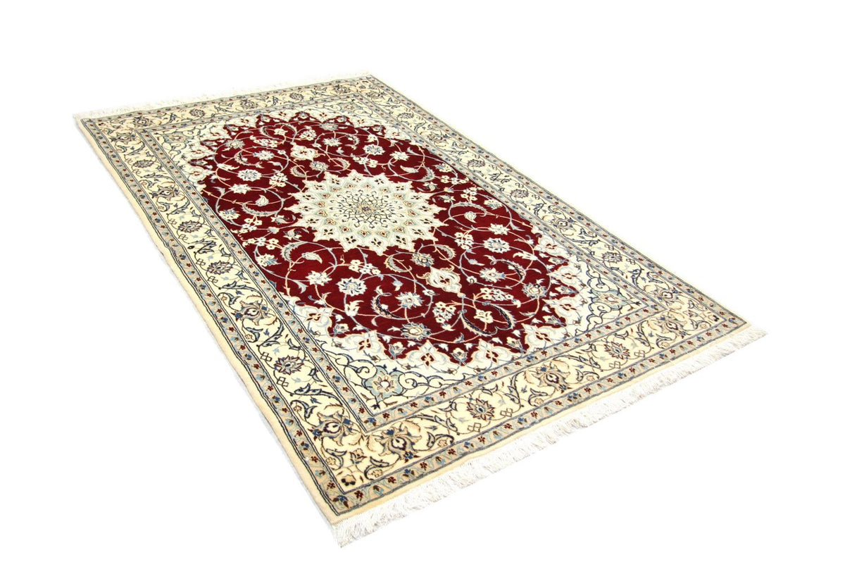 Tapis persan - Nain - Premium - 192 x 125 cm - rouge