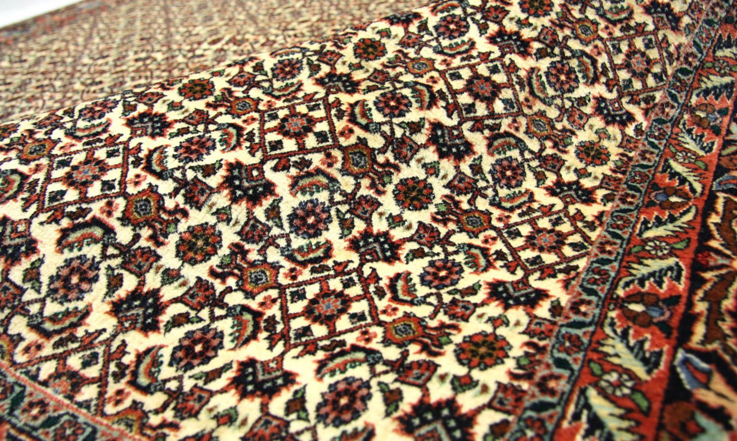 Tapis persan - Bidjar - 251 x 202 cm - beige