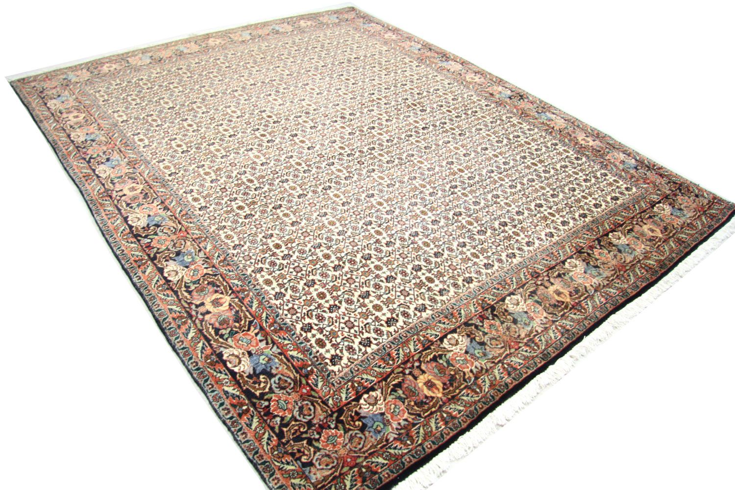 Tapis persan - Bidjar - 251 x 202 cm - beige