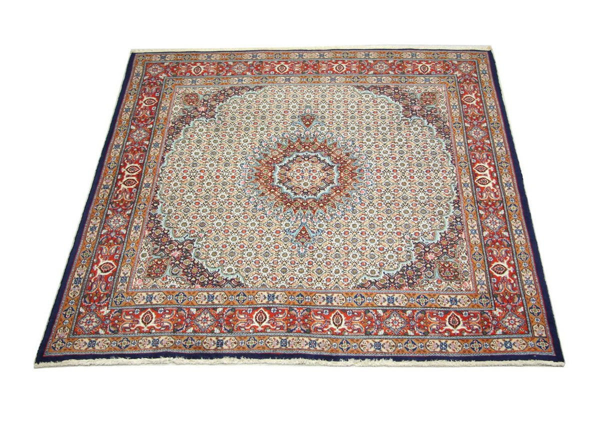 Tapis persan - Classique carré  - 195 x 195 cm - beige
