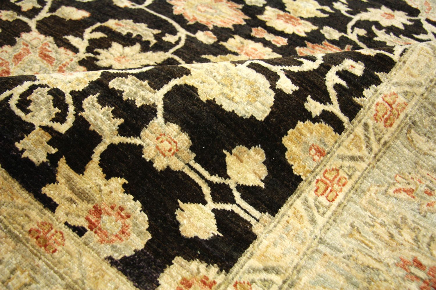 Tapis Ziegler - 187 x 148 cm - bleu