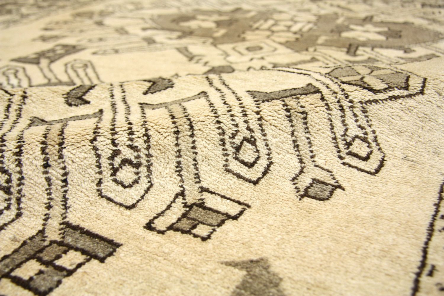 Tapis Belutsch - 225 x 150 cm - beige