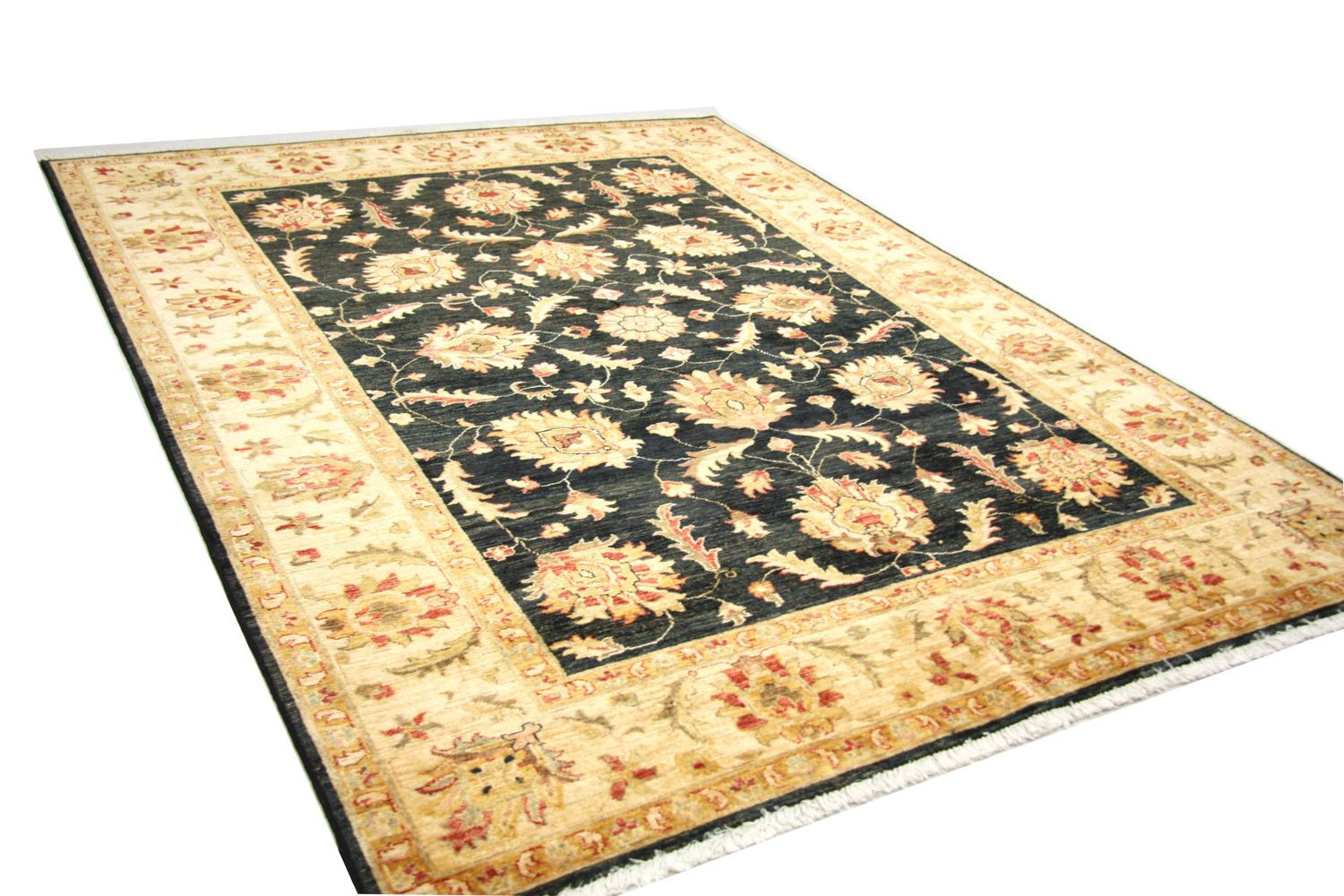 Tapis Ziegler - 226 x 167 cm - bleu