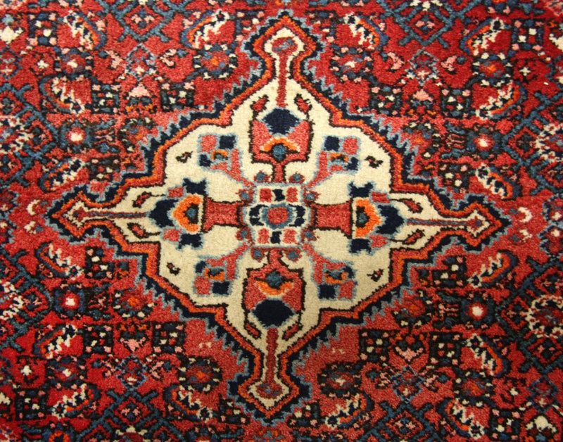 Tapis persan - Nomadic - 205 x 147 cm - rouge
