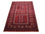 Tapis afghan - 250 x 157 cm - rouge