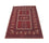 Tapis afghan - 246 x 163 cm - rouge