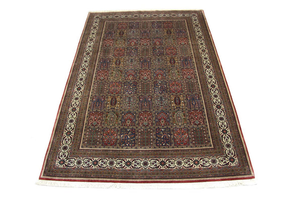 Tapis persan - Bidjar - 296 x 199 cm - bleu