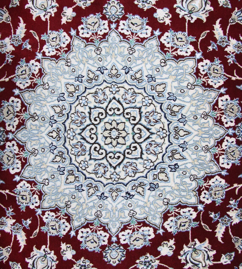 Tapis persan - Nain - Royal - 320 x 204 cm - bleu