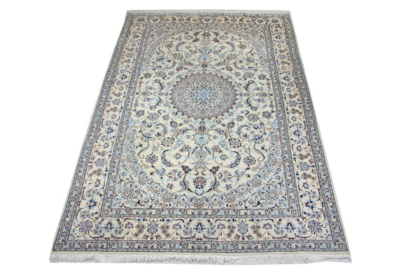 Tapis persan - Nain - Premium - 300 x 200 cm - bleu