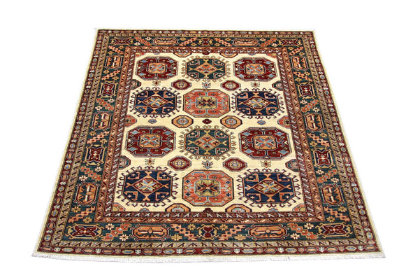 Tapis Ziegler - Kazak - 202 x 193 cm - beige