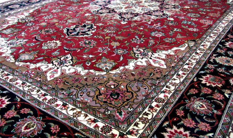 Tapis chinois - 299 x 203 cm - rouge