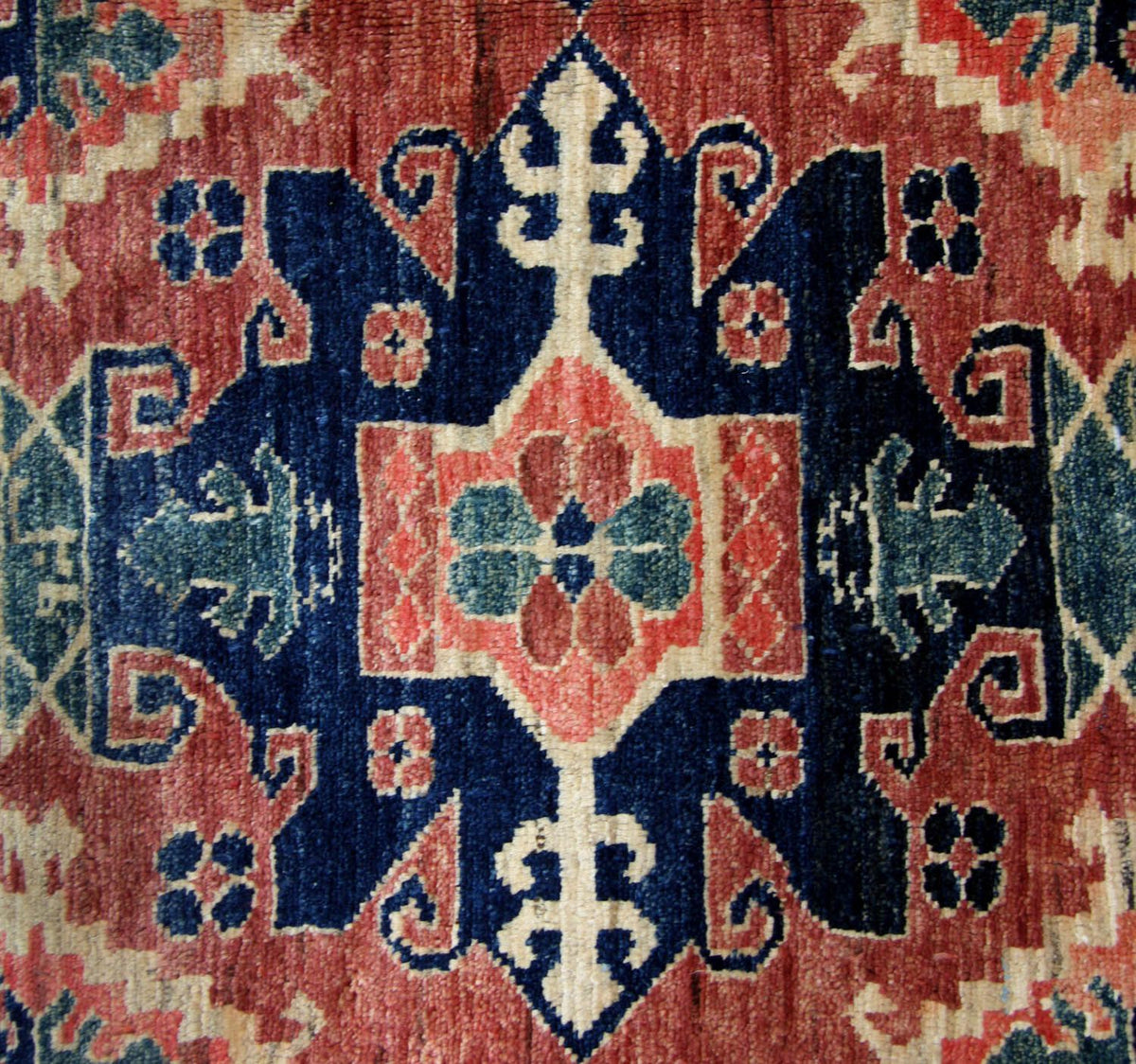 Tapis Ziegler - Kazak - 248 x 176 cm - orange