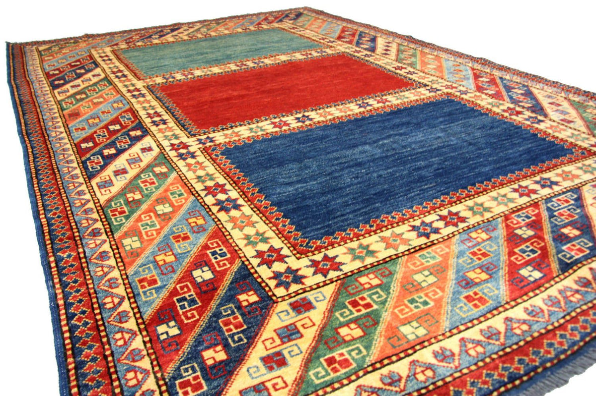 Tapis Ziegler - Kazak - 245 x 202 cm - multicolore