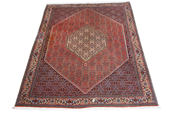 Tapis persan - Bidjar - 255 x 200 cm - marron