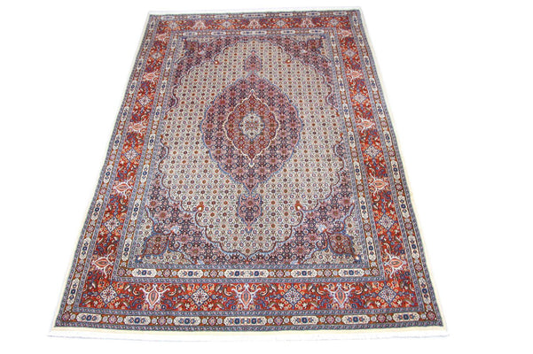 Tapis persan - Classique - 302 x 198 cm - bleu