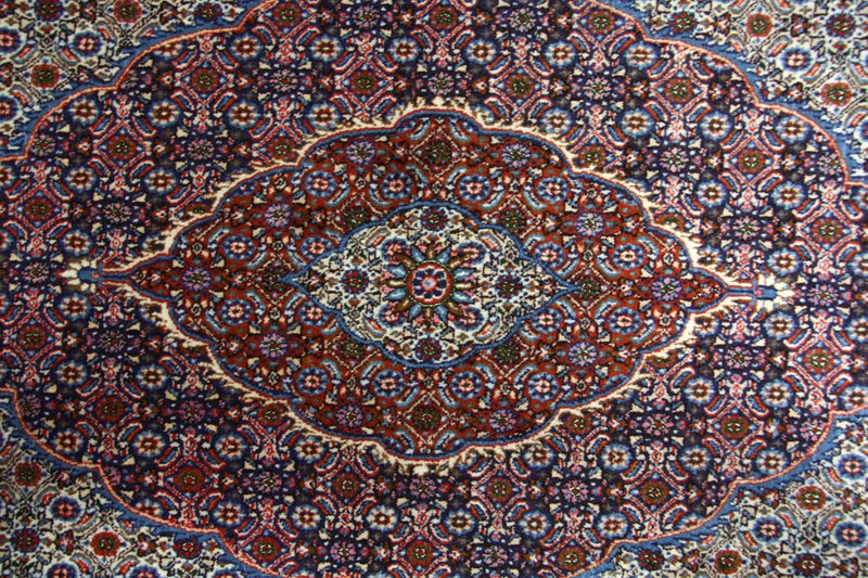 Tapis persan - Classique - 302 x 198 cm - bleu