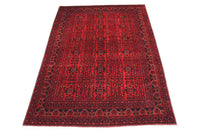 Tapis afghan - Kunduz - 290 x 207 cm - rouge