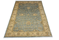 Tapis Ziegler - 297 x 197 cm - bleu
