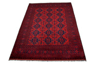 Tapis afghan - 290 x 205 cm - rouge