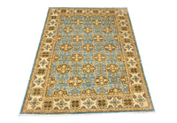 Tapis Ziegler - Kazak - 255 x 183 cm - bleu