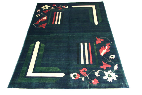 Tapis Ziegler - Moderne - 298 x 204 cm - bleu