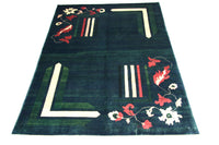 Tapis Ziegler - Moderne - 298 x 204 cm - bleu