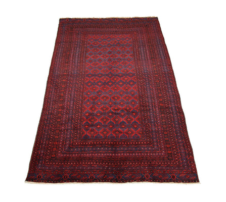 Tapis Belutsch - 286 x 158 cm - rouge