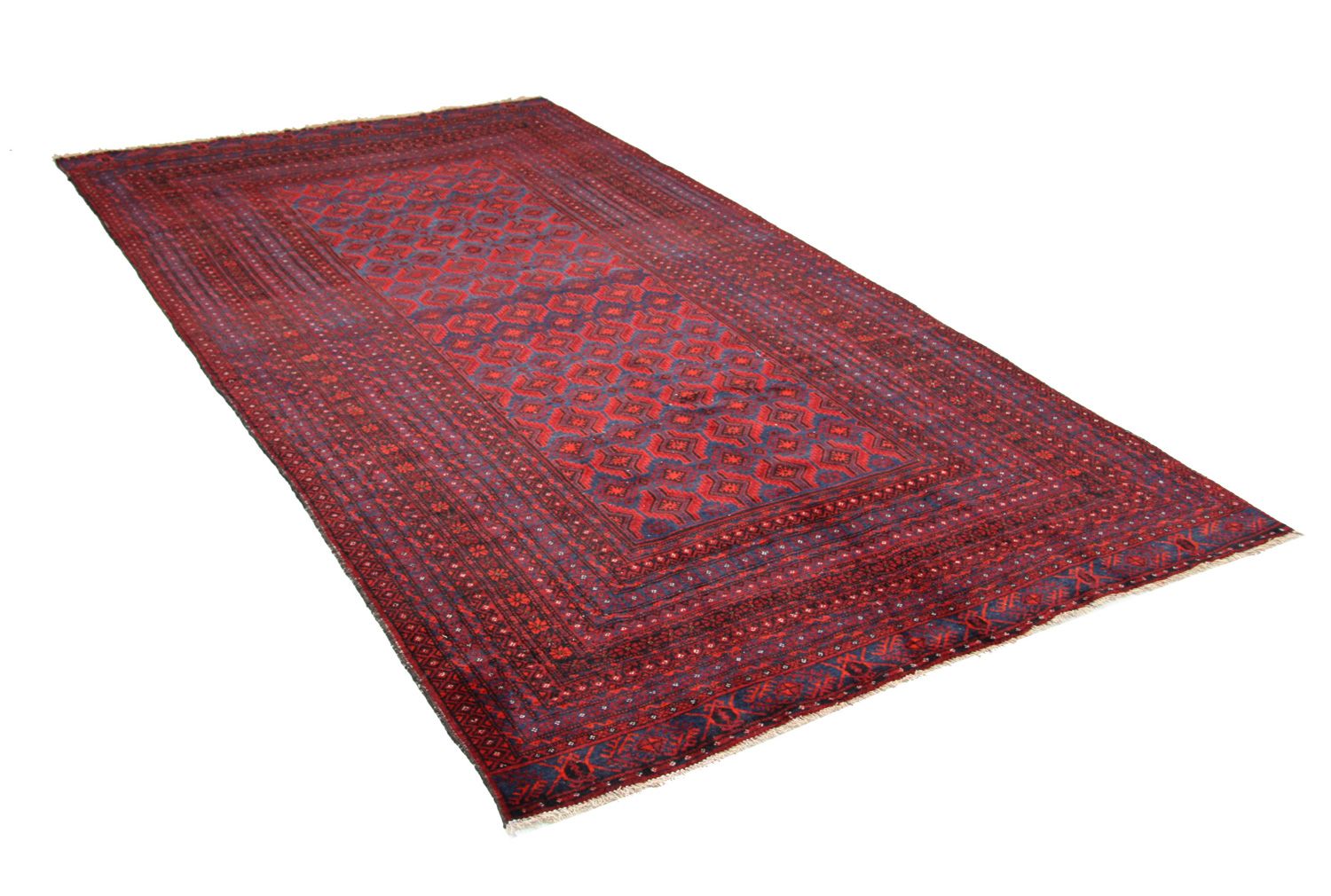 Tapis Belutsch - 286 x 158 cm - rouge