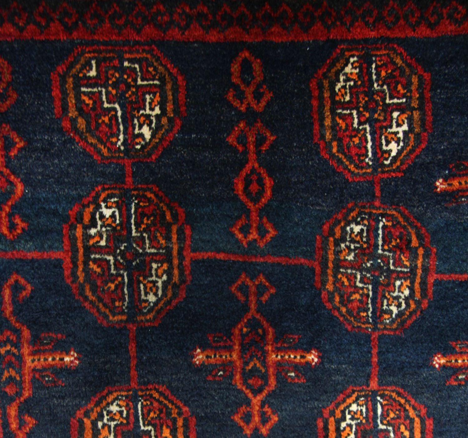Tapis Belutsch - 286 x 193 cm - bleu