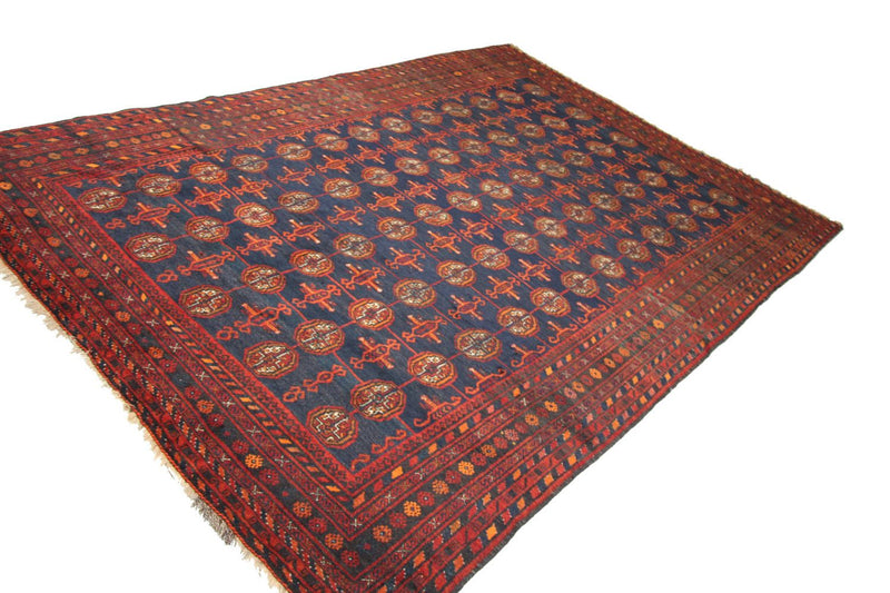 Tapis Belutsch - 286 x 193 cm - bleu