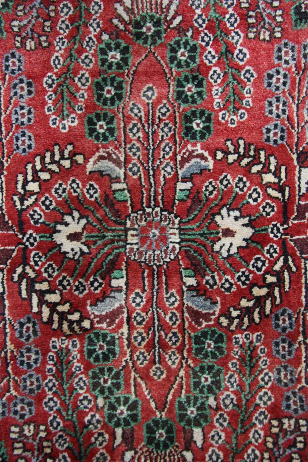 Tapis de couloir Tapis persan - Nomadic - 453 x 90 cm - rouge