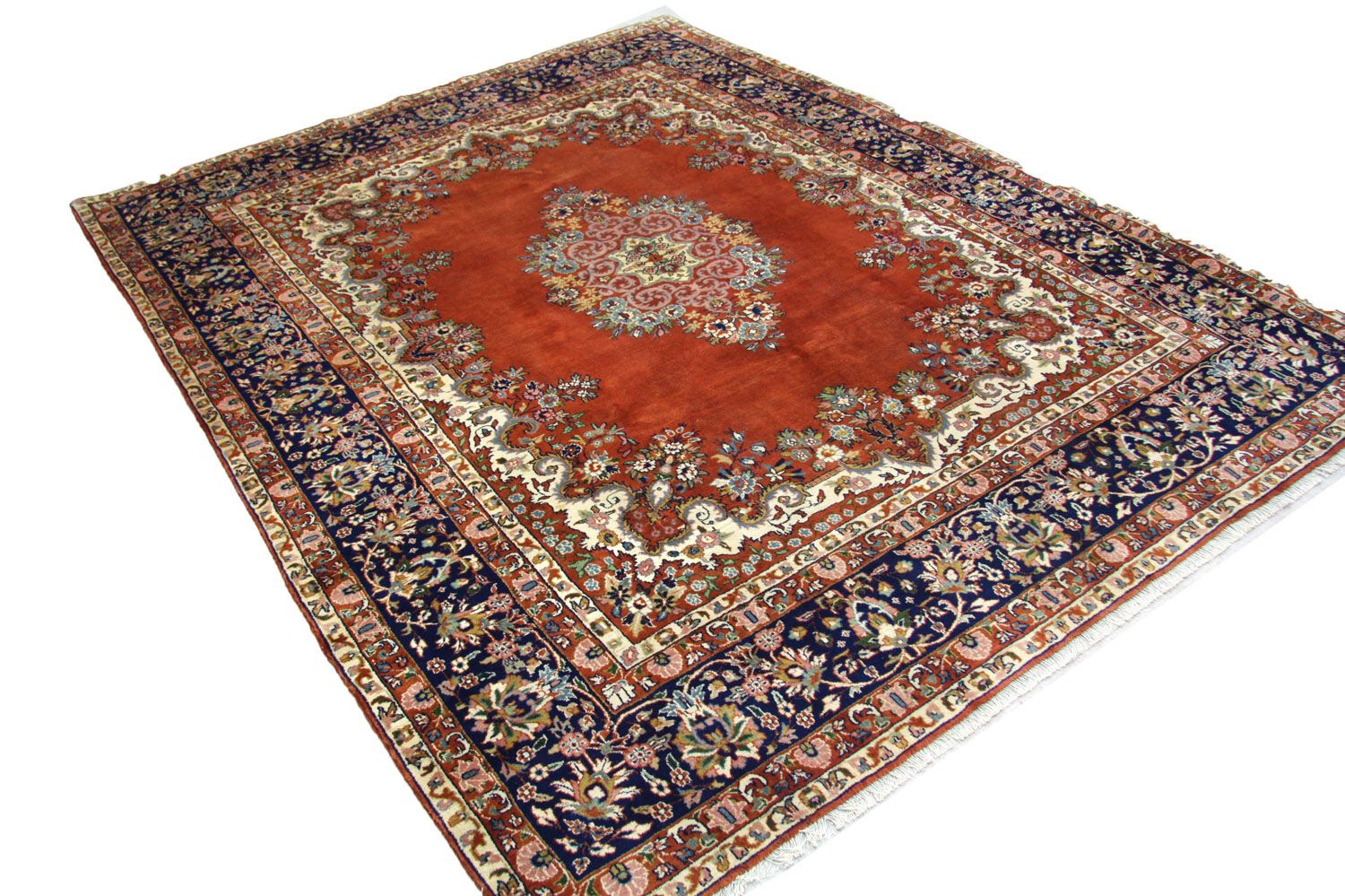 Tapis persan - Classique - 302 x 240 cm - bleu