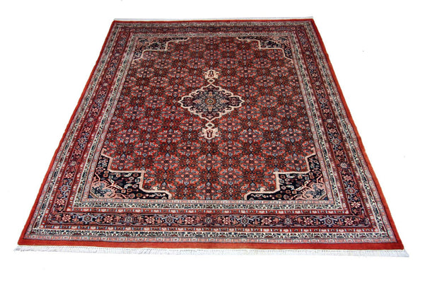 Tapis persan - Bidjar - 313 x 250 cm - rouge
