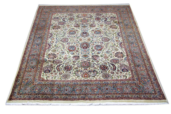 Tapis persan - Classique - 295 x 245 cm - bleu