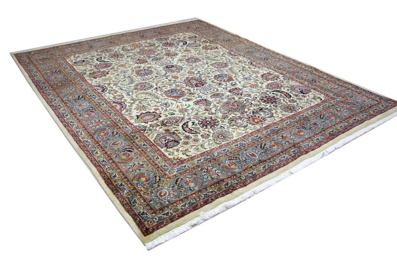 Tapis persan - Classique - 295 x 245 cm - bleu