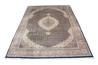 Tapis persan - Tabriz - 390 x 290 cm - bleu