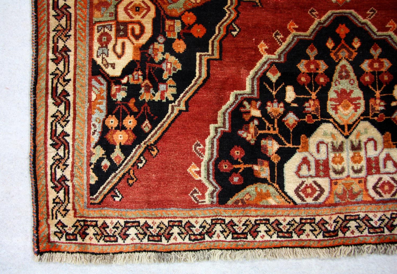 Tapis persan - Nomadic - 250 x 160 cm - rouge