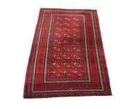 Tapis Belutsch - 208 x 123 cm - rouge