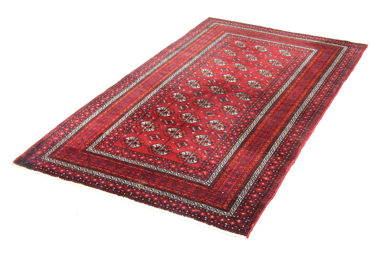 Tapis Belutsch - 208 x 123 cm - rouge