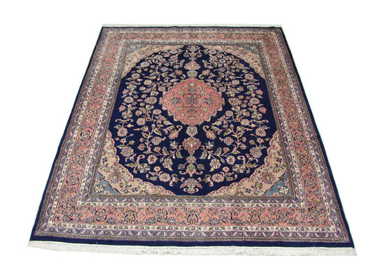 Tapis persan - Tabriz - 302 x 244 cm - bleu