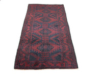 Tapis Belutsch - 270 x 136 cm - bleu