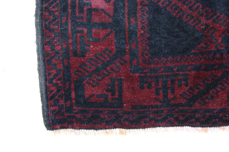 Tapis Belutsch - 270 x 136 cm - bleu