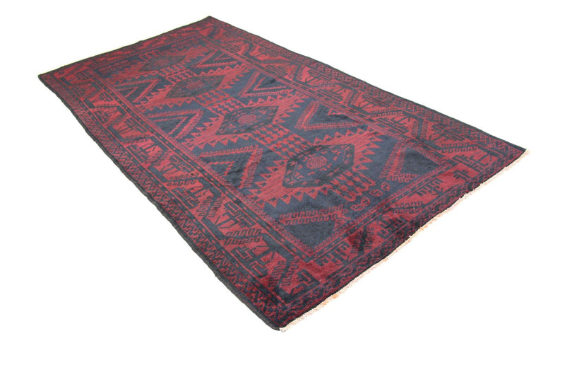 Tapis Belutsch - 270 x 136 cm - bleu