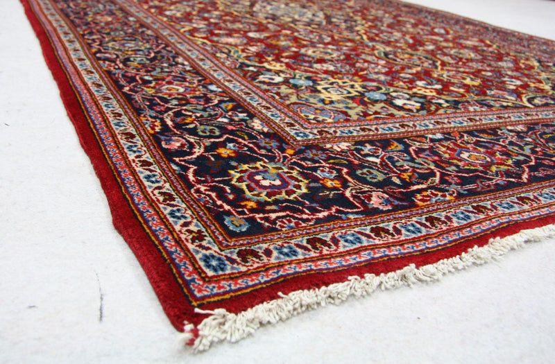 Tapis persan - Keshan - 205 x 141 cm - rouge
