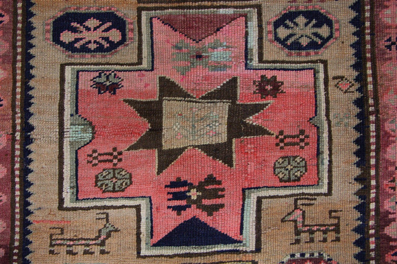 Tapis de couloir Tapis Ziegler - Shirvan - 390 x 148 cm - multicolore