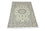 Tapis persan - Nain - 244 x 155 cm - blanc naturel