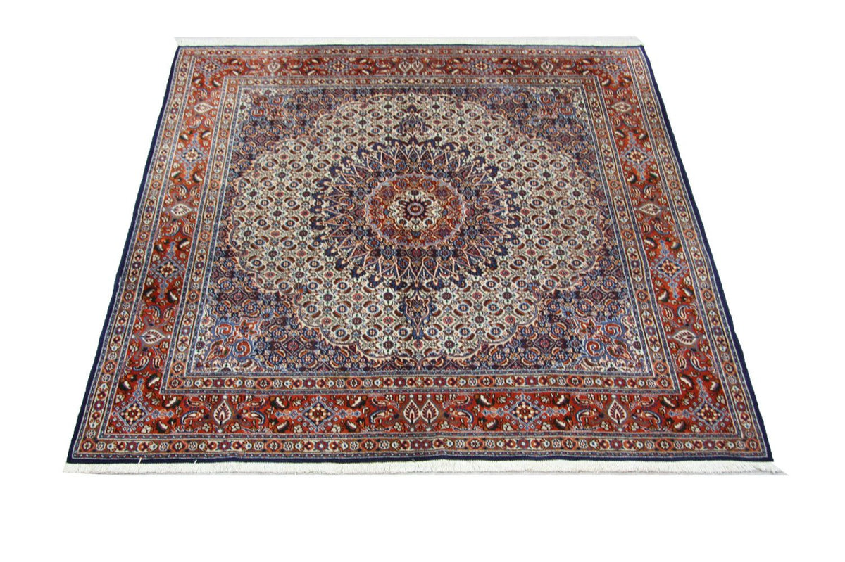 Tapis persan - Classique carré  - 207 x 204 cm - bleu