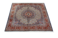 Tapis persan - Classique carré  - 207 x 204 cm - bleu