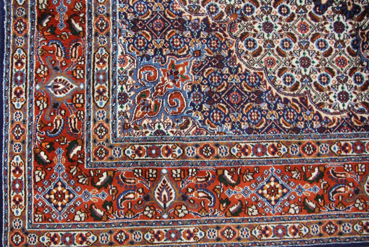 Tapis persan - Classique carré  - 207 x 204 cm - bleu