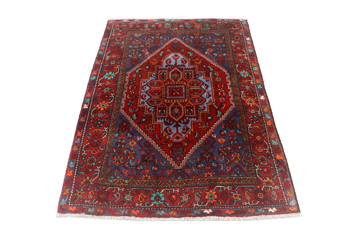 Tapis persan - Nomadic - 158 x 101 cm - bleu